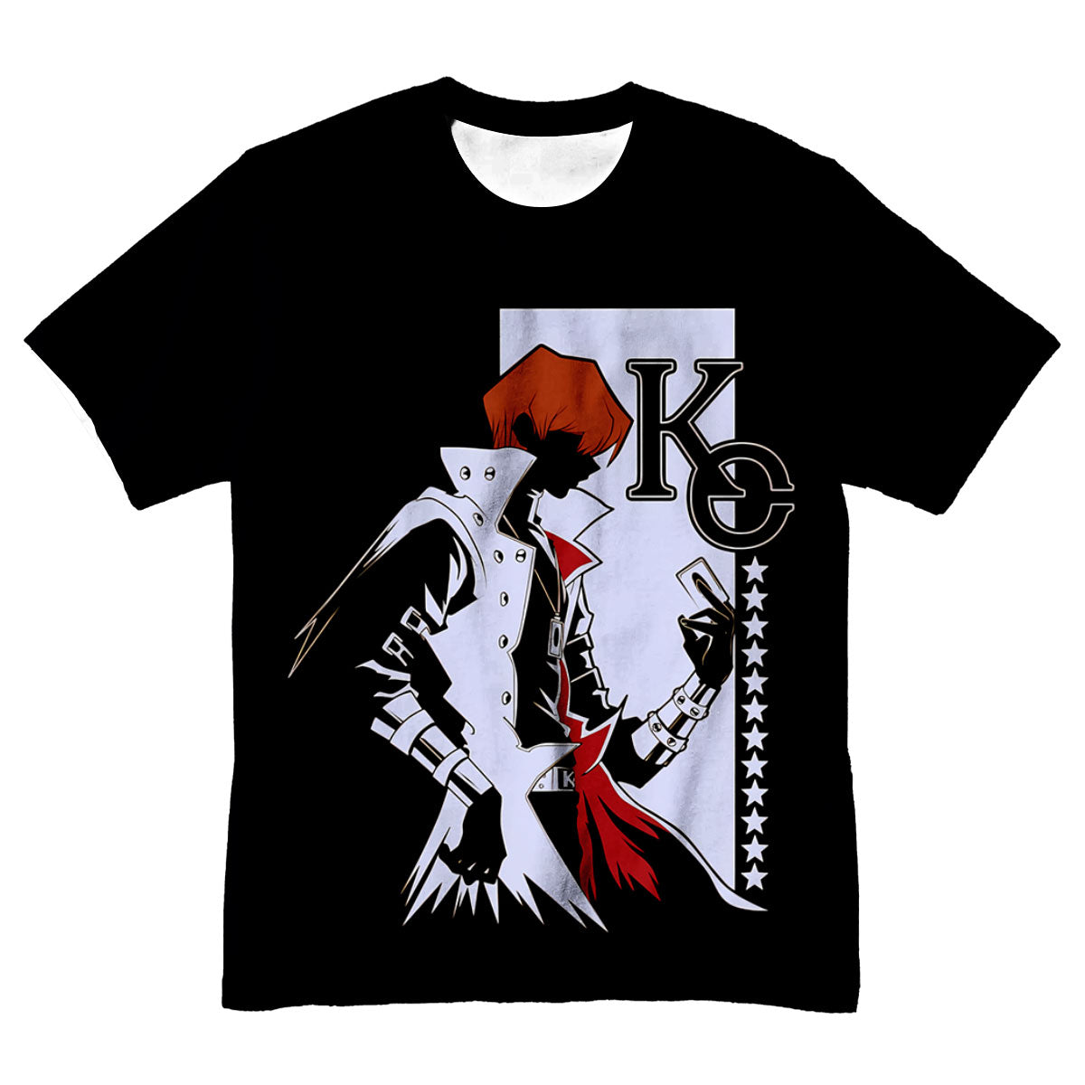 Yugioh Seto Kaiba Red Side Profile Anime Apparel