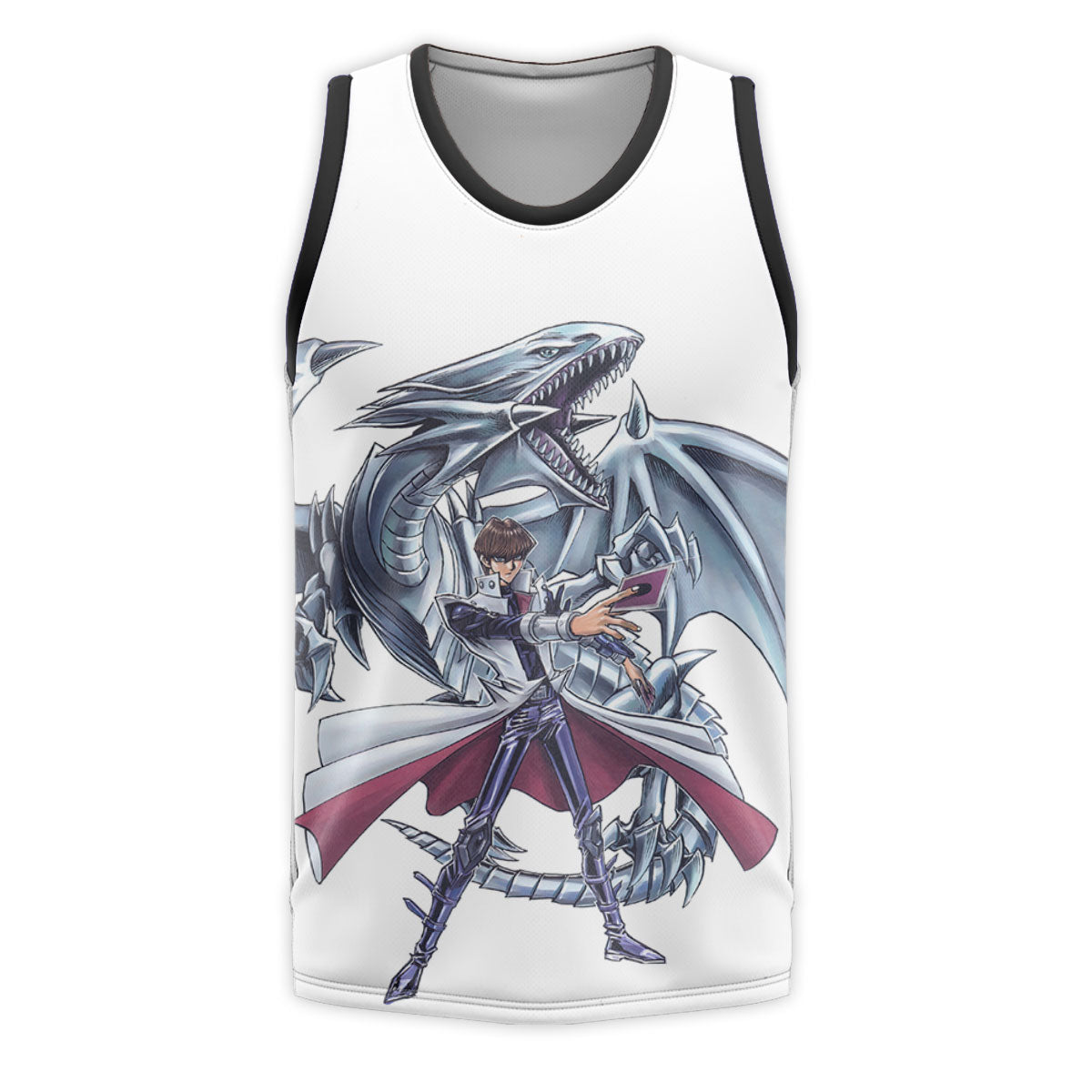 Yugioh Seto Kaiba Silver Blueeyes White Dragon Anime Apparel