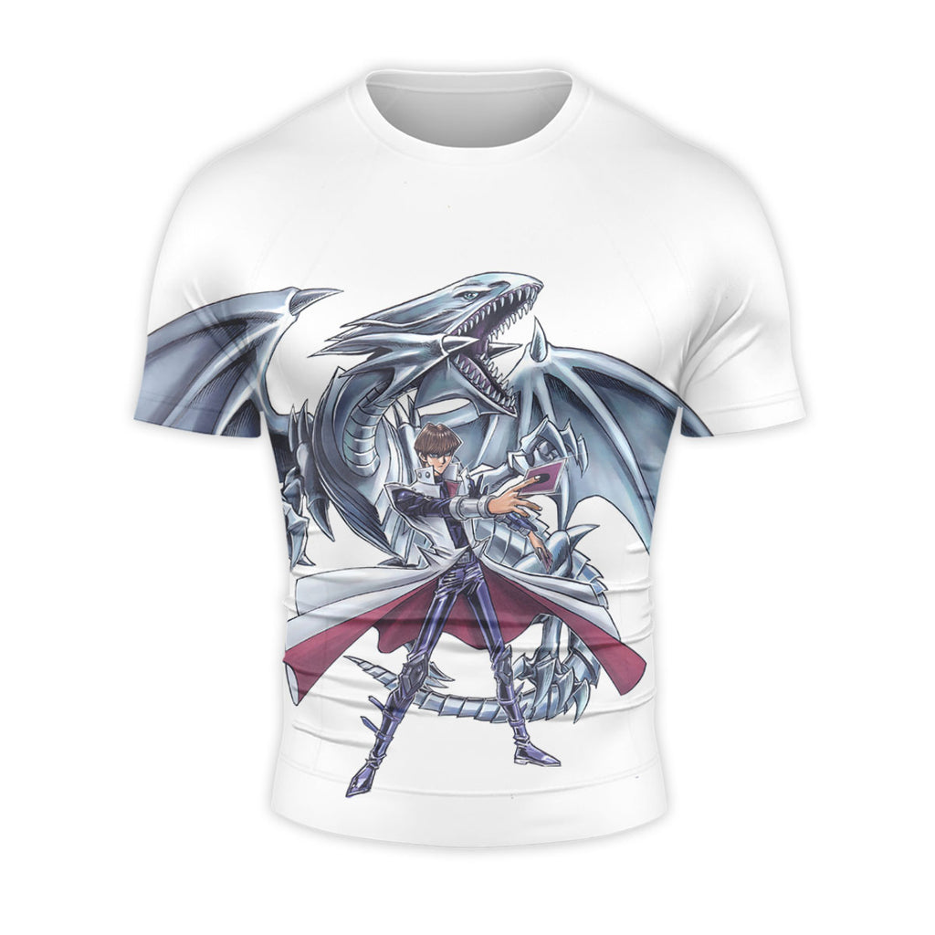 Yugioh Seto Kaiba Silver Blueeyes White Dragon Anime Apparel
