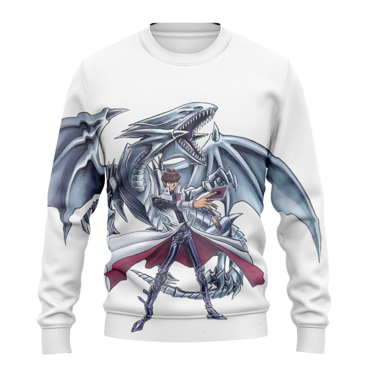 Yugioh Seto Kaiba Silver Blueeyes White Dragon Anime Apparel