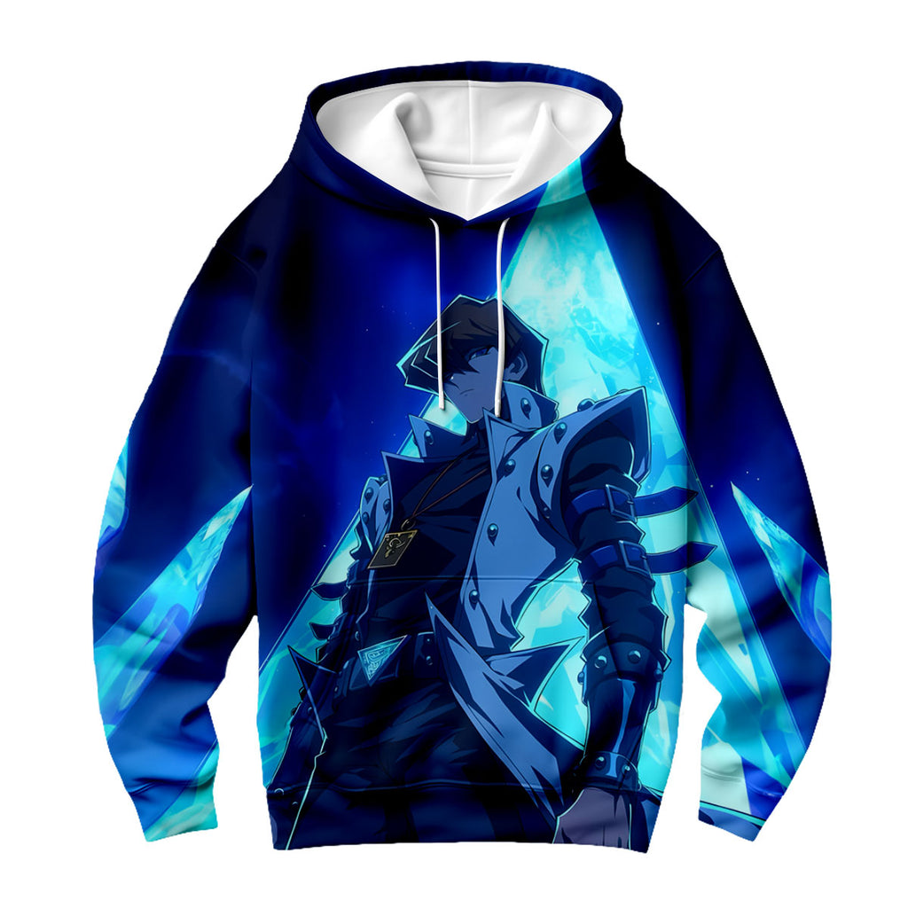 Yugioh Seto Kaiba Standing Inside Blue Crystal Anime Apparel
