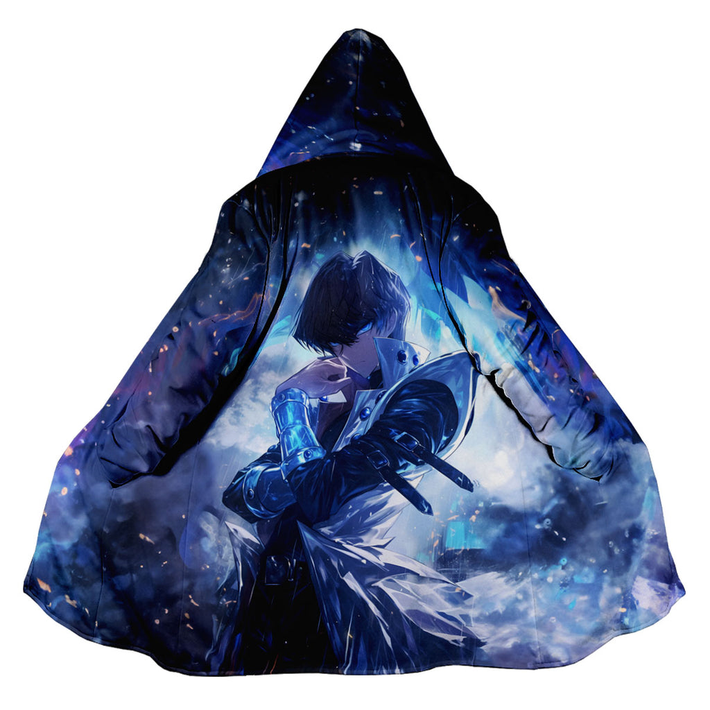 Yugioh Seto Kaiba Surrounded By Blue Glowing Aura Anime Apparel