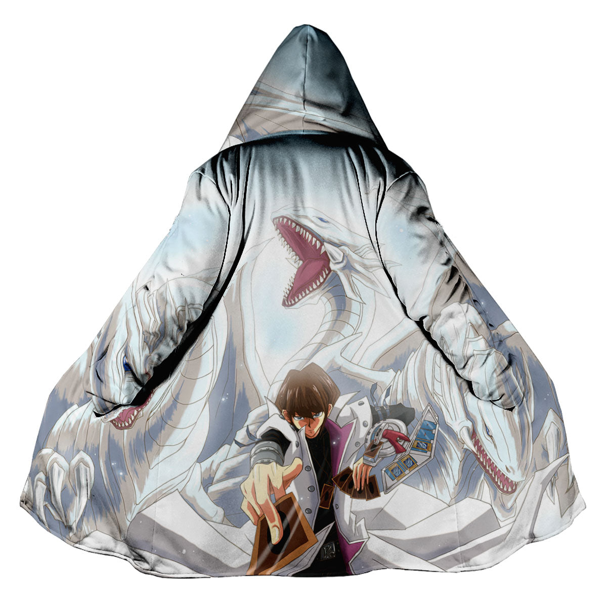 Yugioh Seto Kaiba With Blue Eyes White Dragon_1 Anime Apparel