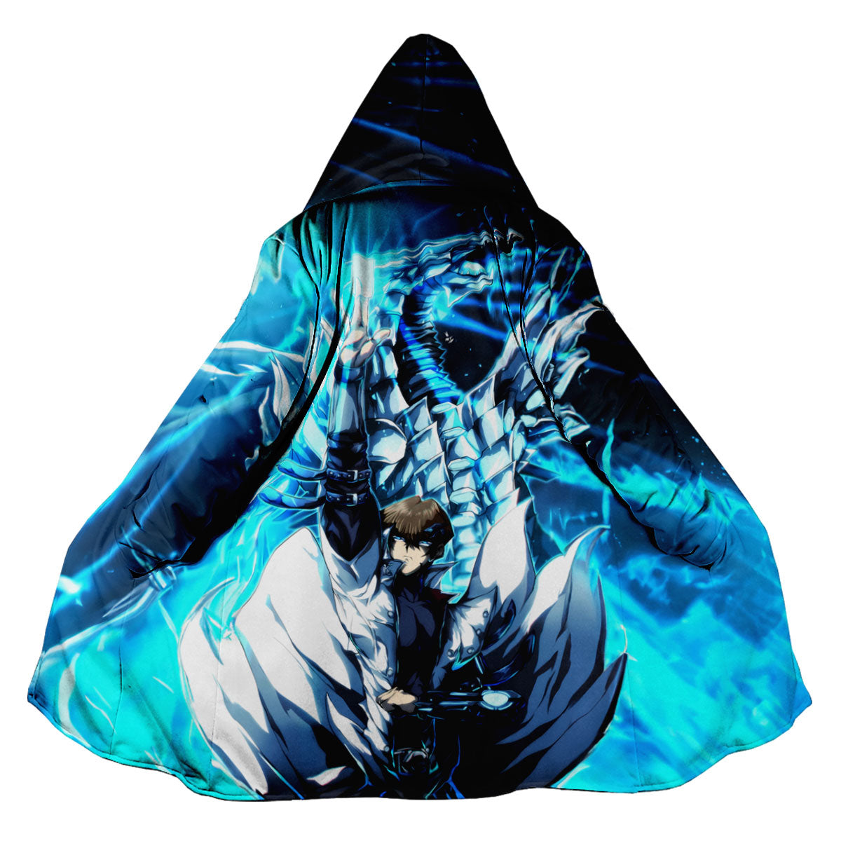 Yugioh Seto Kaiba With Blue Eyes White Dragon Anime Apparel