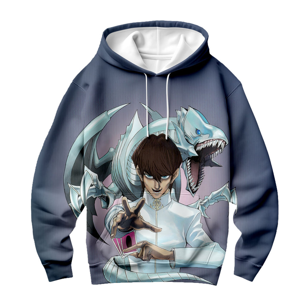 Yugioh Seto Kaiba With Blueeyes White Dragon_1 Anime Apparel