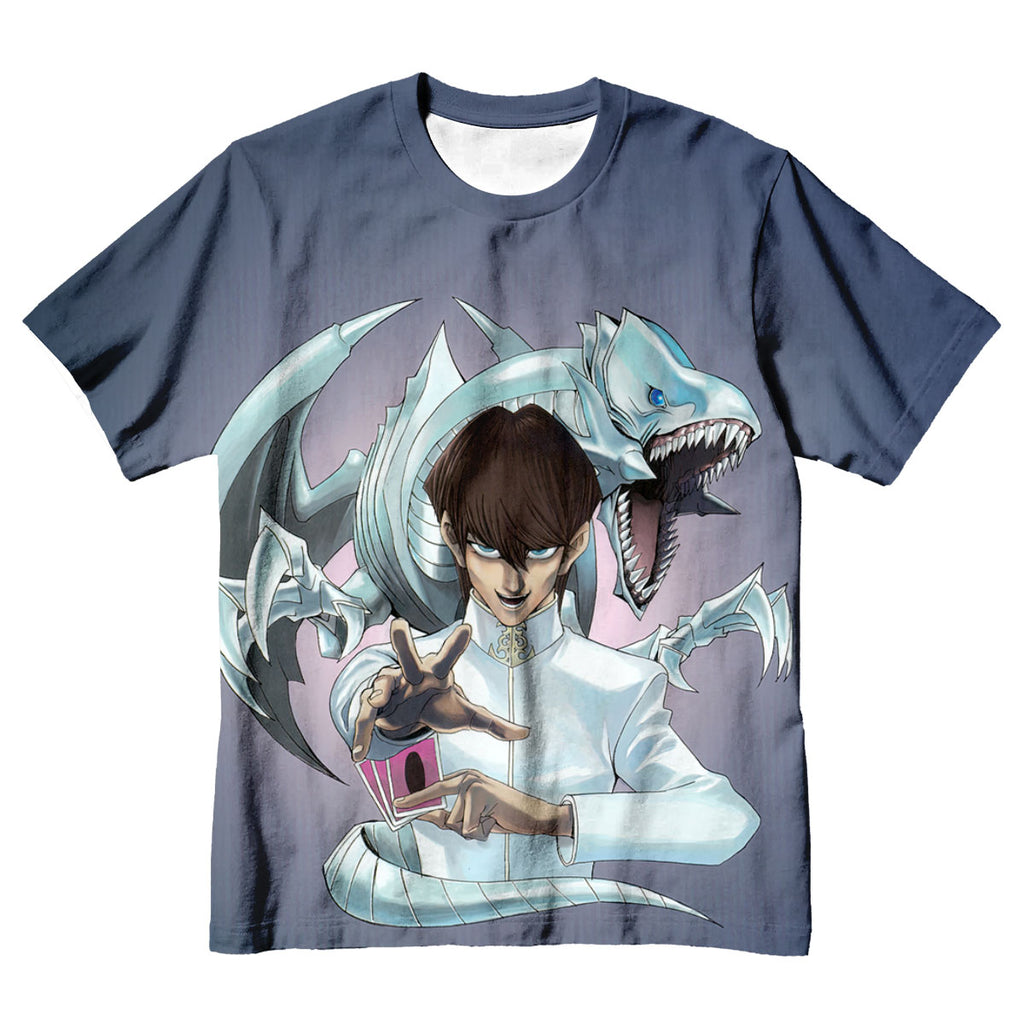 Yugioh Seto Kaiba With Blueeyes White Dragon_1 Anime Apparel