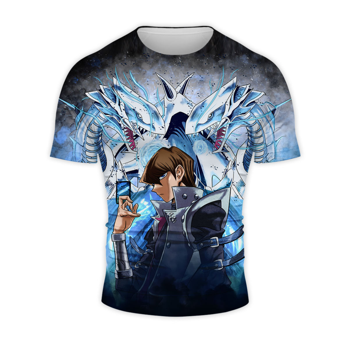 Yugioh Seto Kaiba With Blueeyes White Dragon Anime Apparel