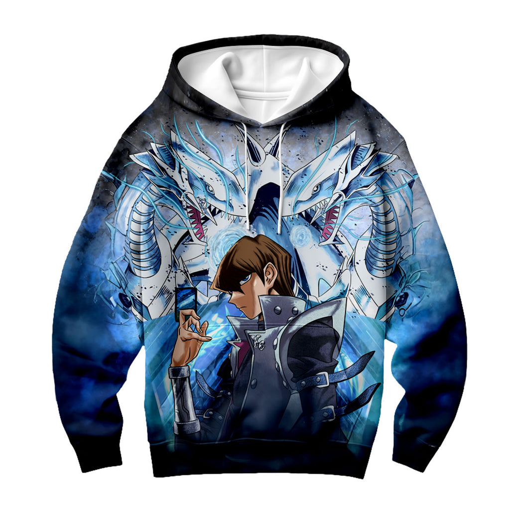 Yugioh Seto Kaiba With Blueeyes White Dragon Anime Apparel