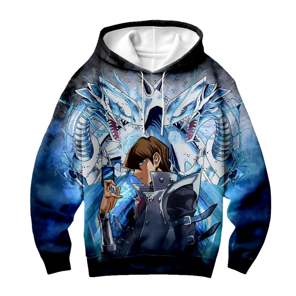 Yugioh Seto Kaiba With Blueeyes White Dragon Anime Apparel