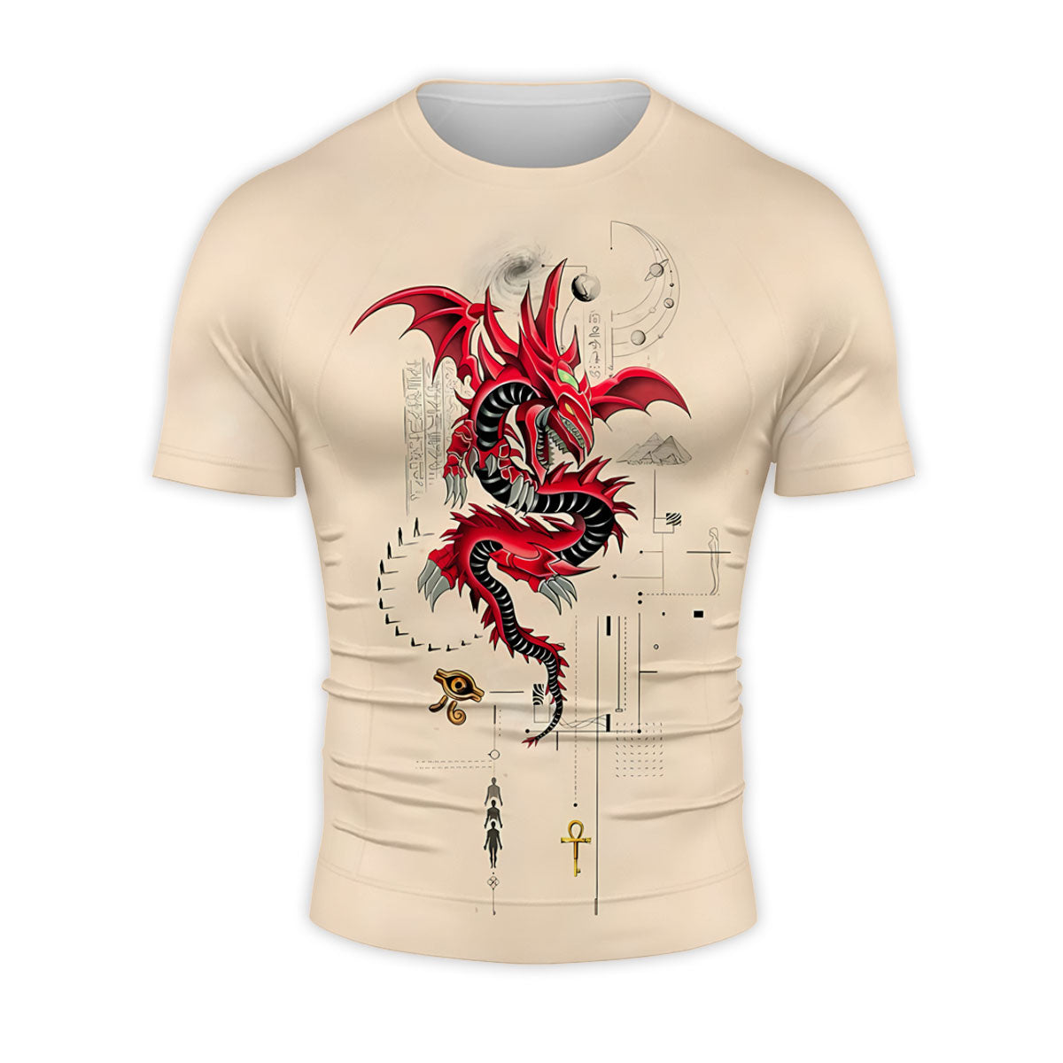 Yugioh Slifer The Sky Dragon Card Symbol Anime Apparel