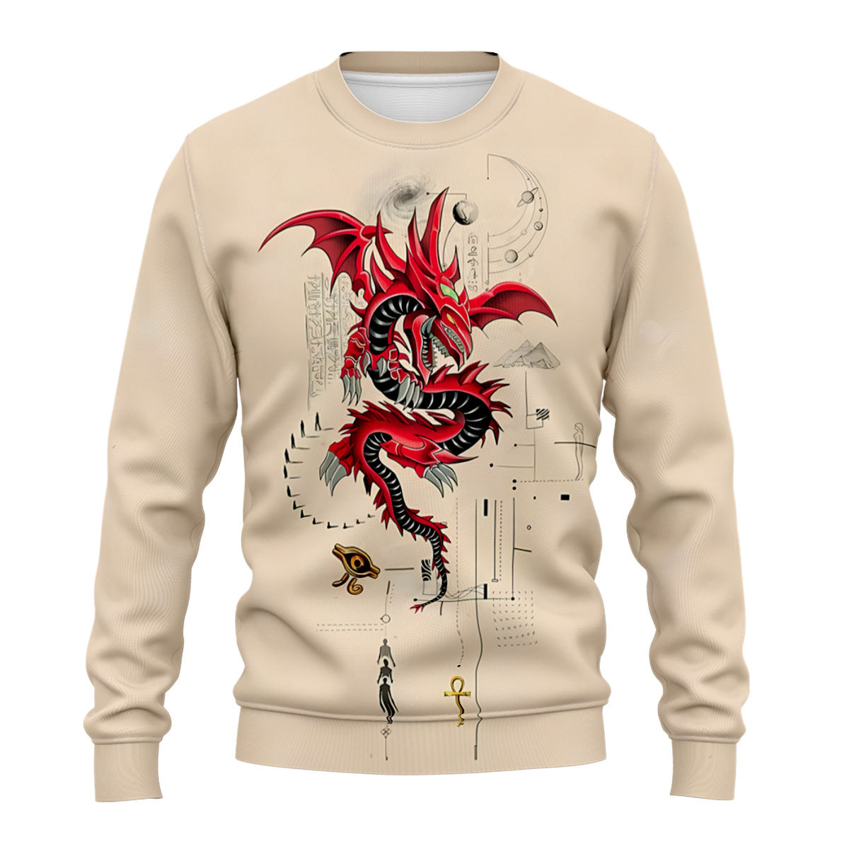 Yugioh Slifer The Sky Dragon Card Symbol Anime Apparel