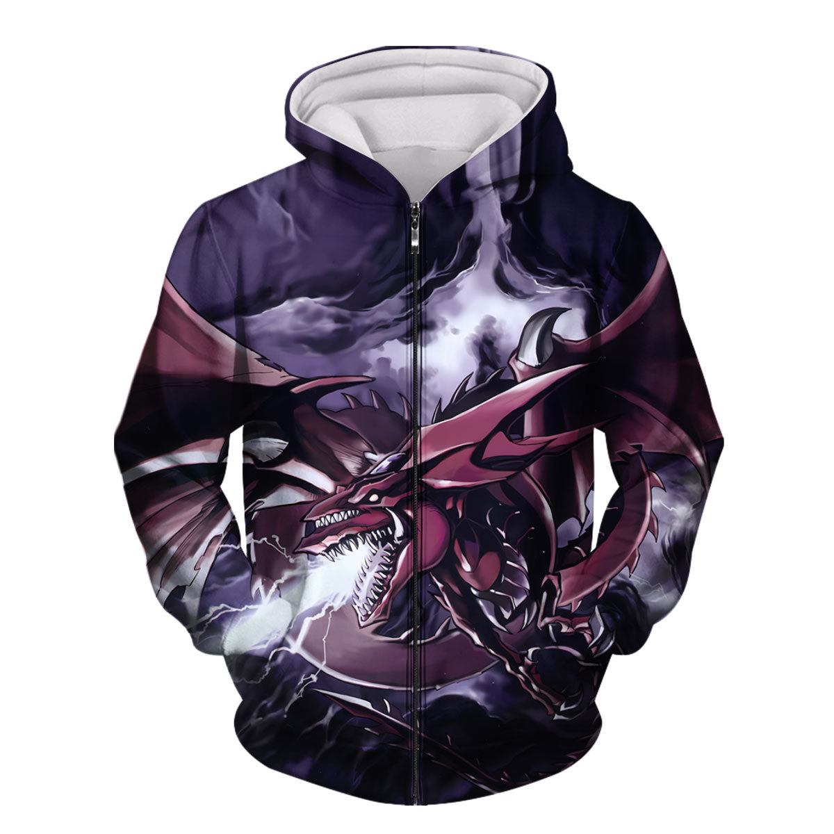 Yugioh Slifer The Sky Dragon Flying And Attacking Darkness Anime Apparel