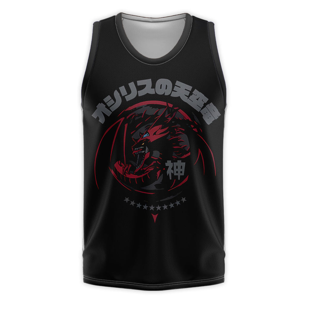 Yugioh Slifer The Sky Dragon Red And Black Anime Apparel