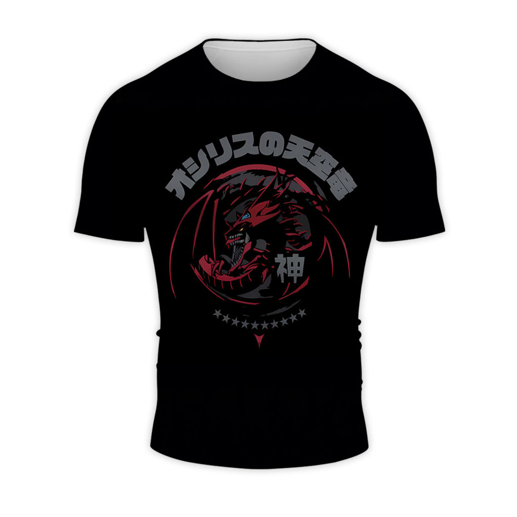 Yugioh Slifer The Sky Dragon Red And Black Anime Apparel