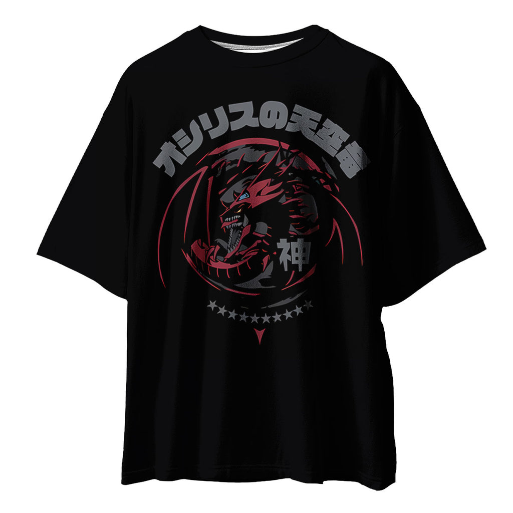 Yugioh Slifer The Sky Dragon Red And Black Anime Apparel