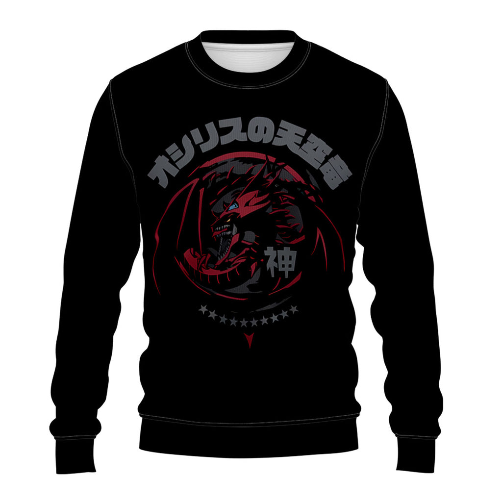 Yugioh Slifer The Sky Dragon Red And Black Anime Apparel