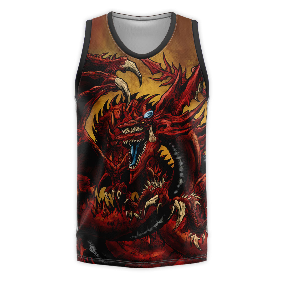 Yugioh Slifer The Sky Dragon Red And Ferocious Anime Apparel