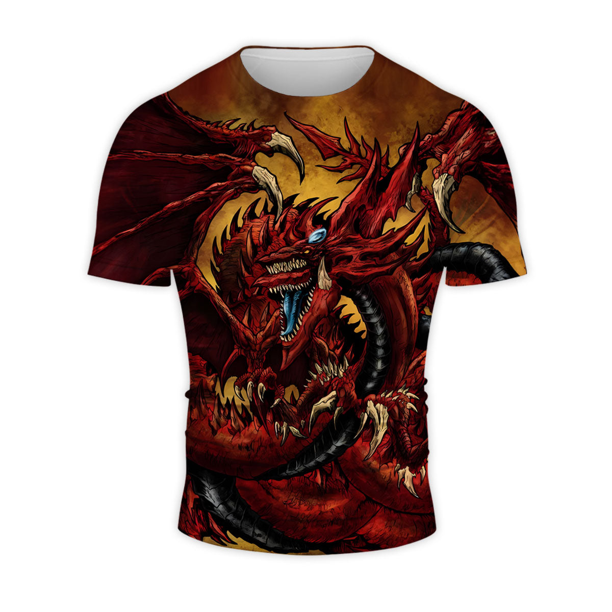 Yugioh Slifer The Sky Dragon Red And Ferocious Anime Apparel