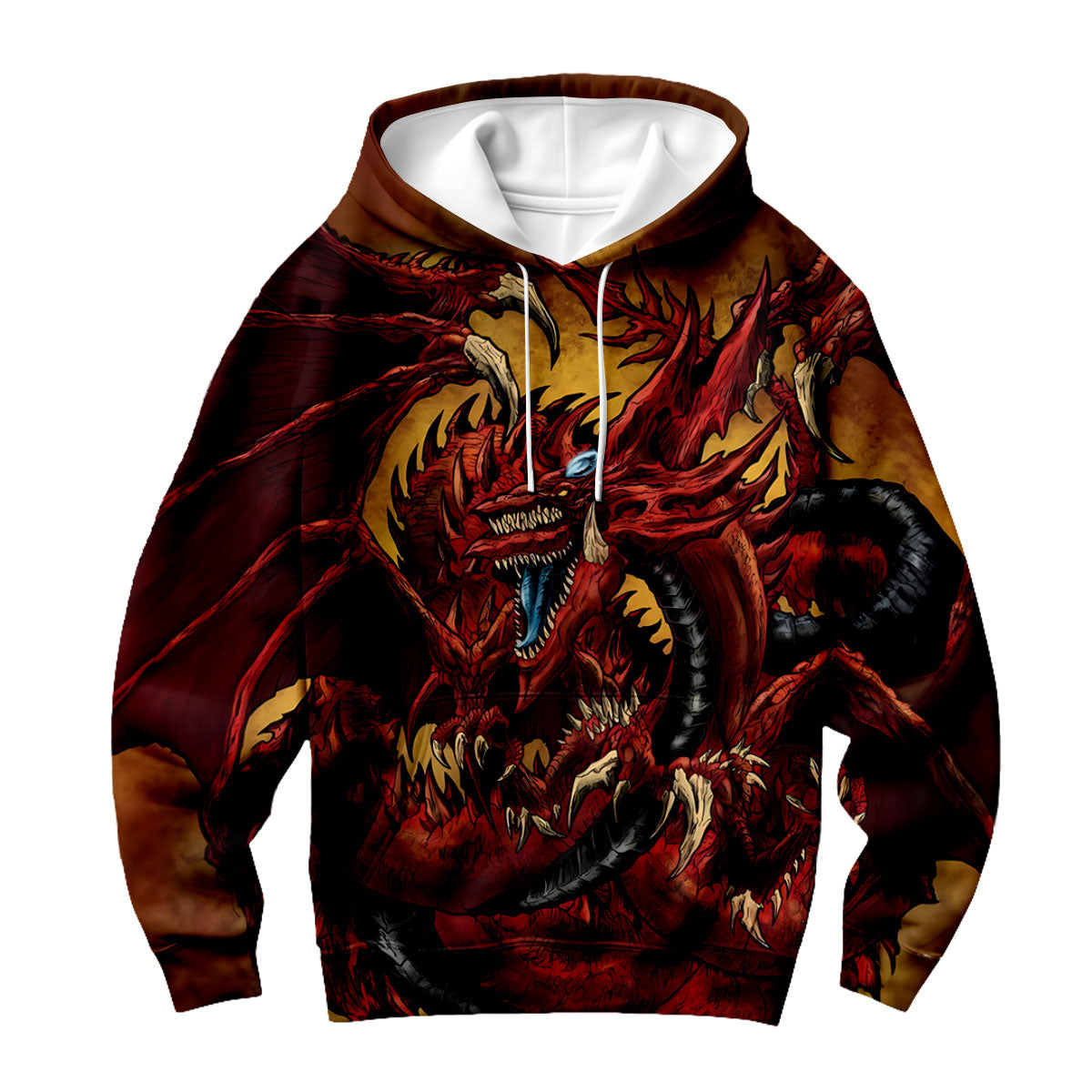 Yugioh Slifer The Sky Dragon Red And Ferocious Anime Apparel