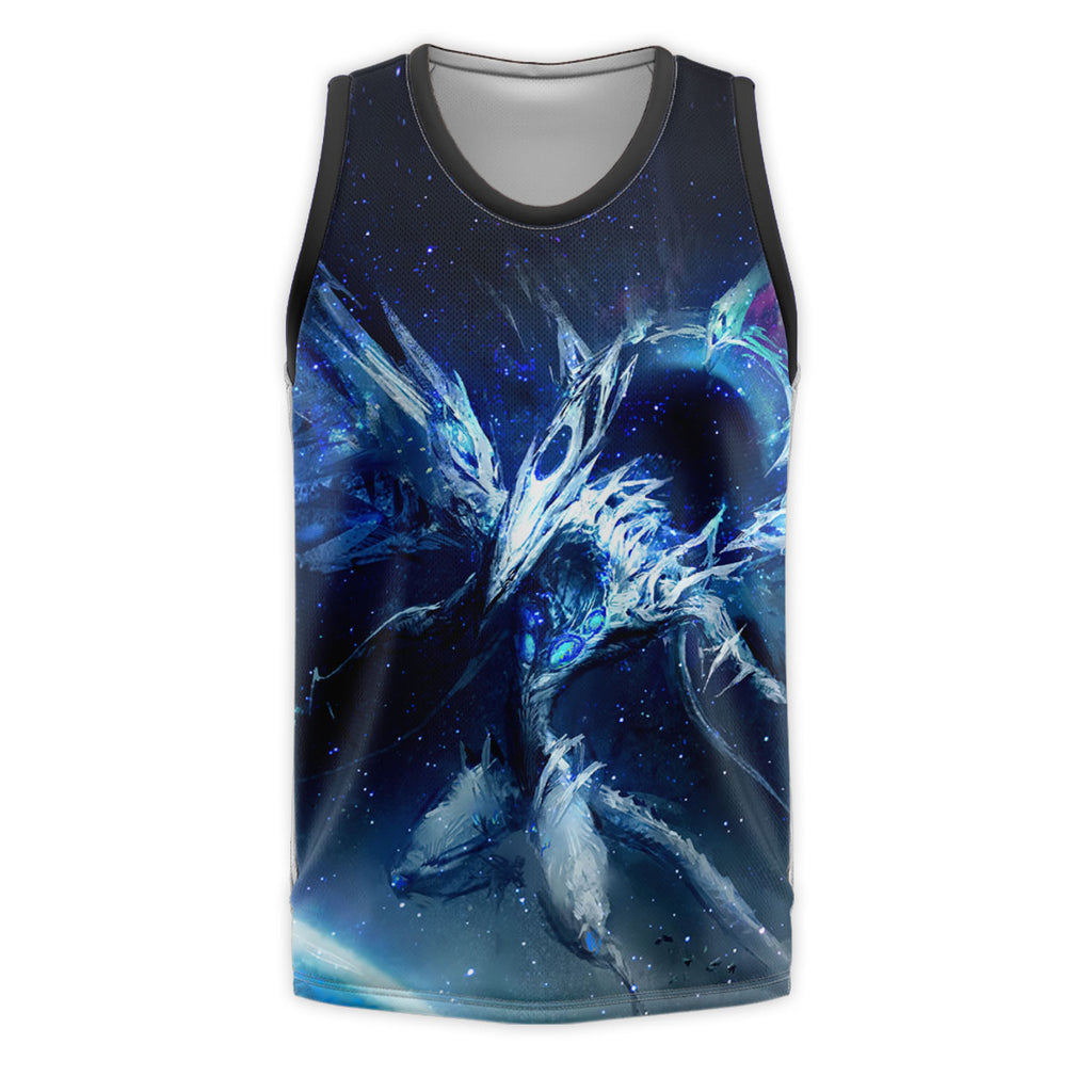 Yugioh Stardust Dragon Flying Through Space Anime Apparel