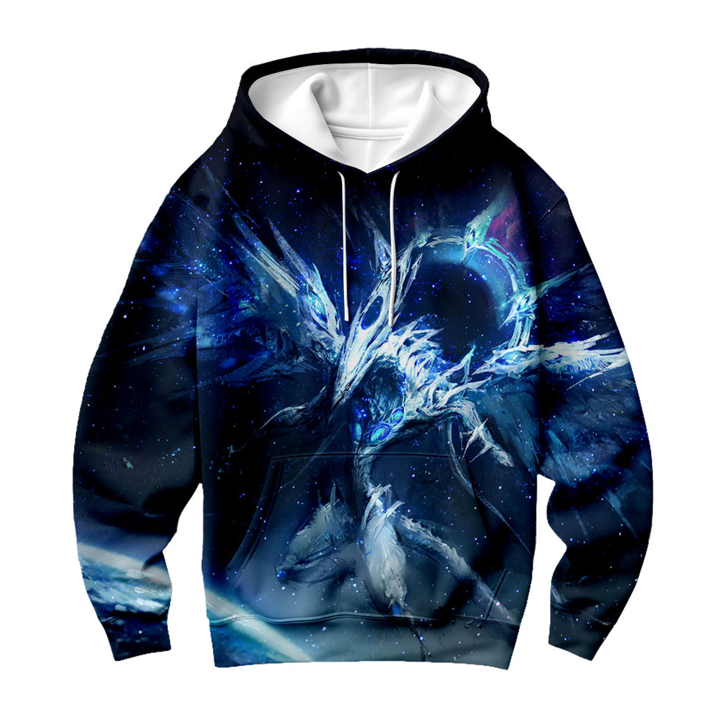 Yugioh Stardust Dragon Flying Through Space Anime Apparel