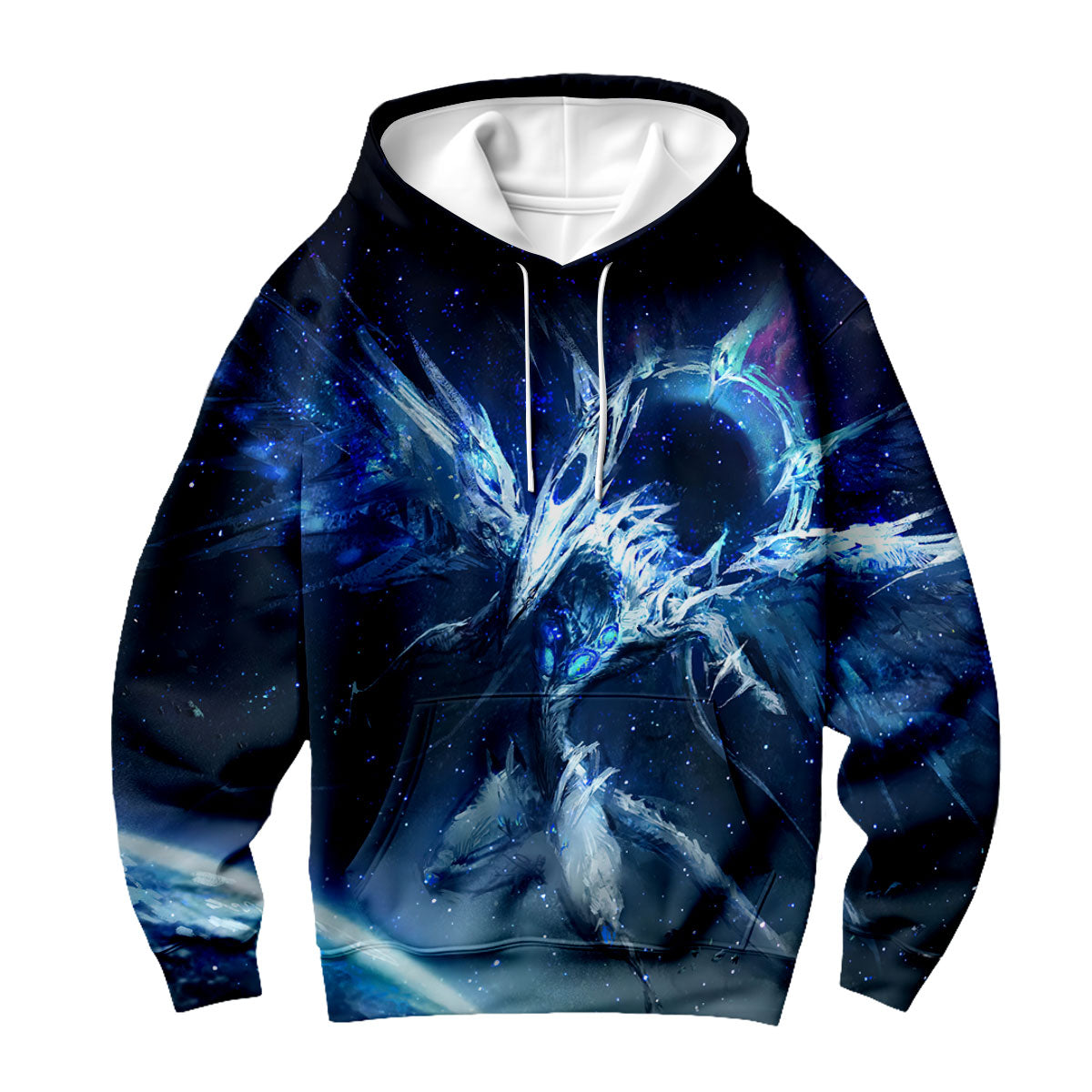 Yugioh Stardust Dragon Flying Through Space Anime Apparel