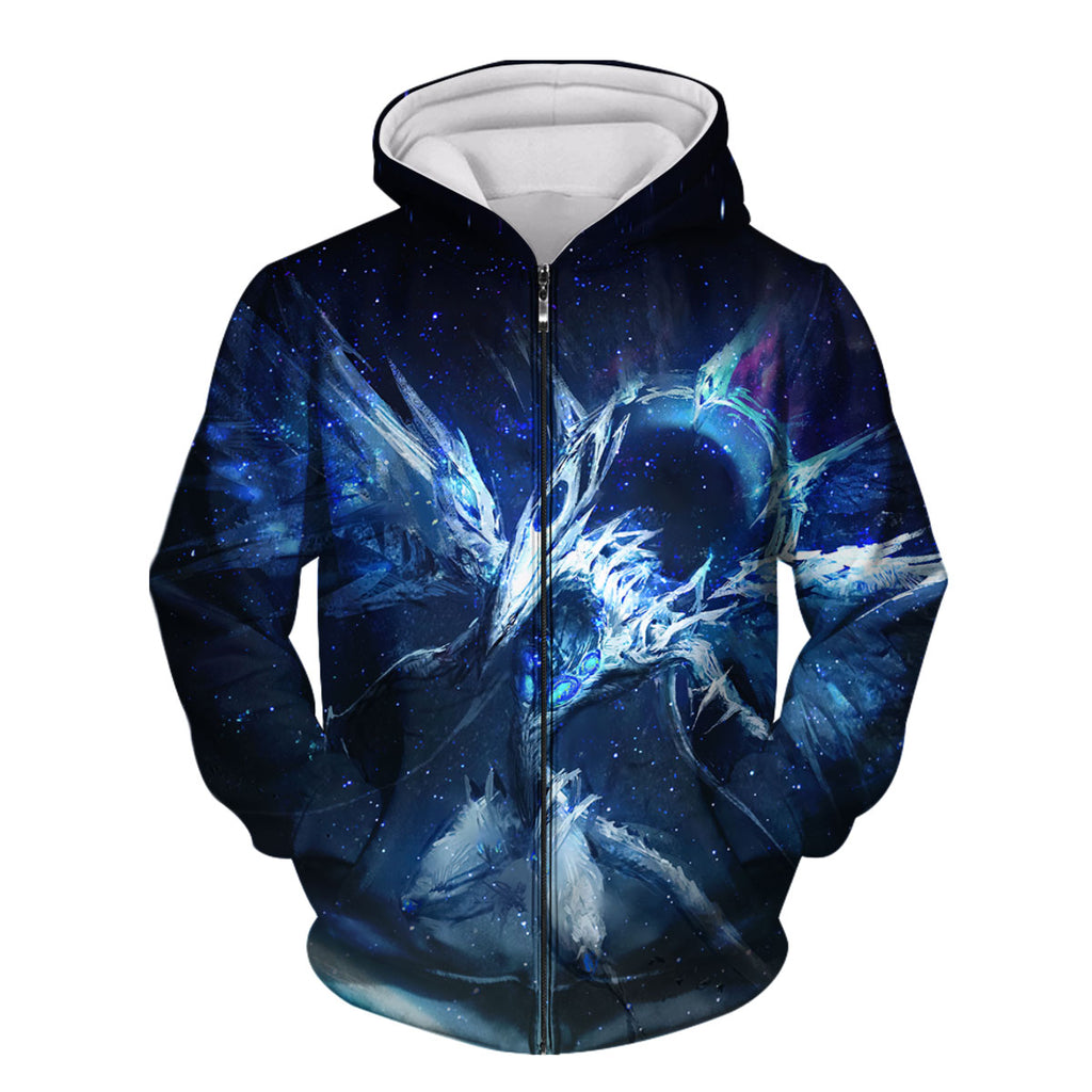 Yugioh Stardust Dragon Flying Through Space Anime Apparel