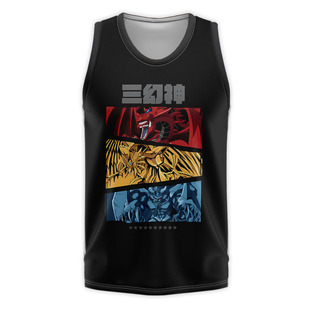 Yugioh The Three Egyptian Gods Majestic Divine Entities Anime Apparel