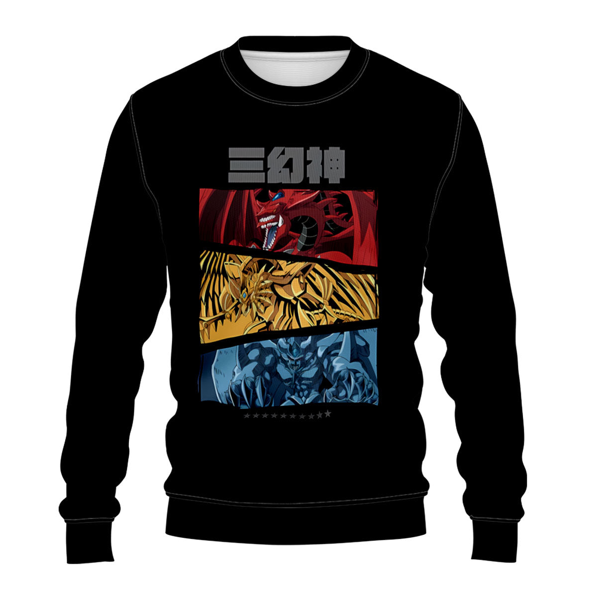 Yugioh The Three Egyptian Gods Majestic Divine Entities Anime Apparel