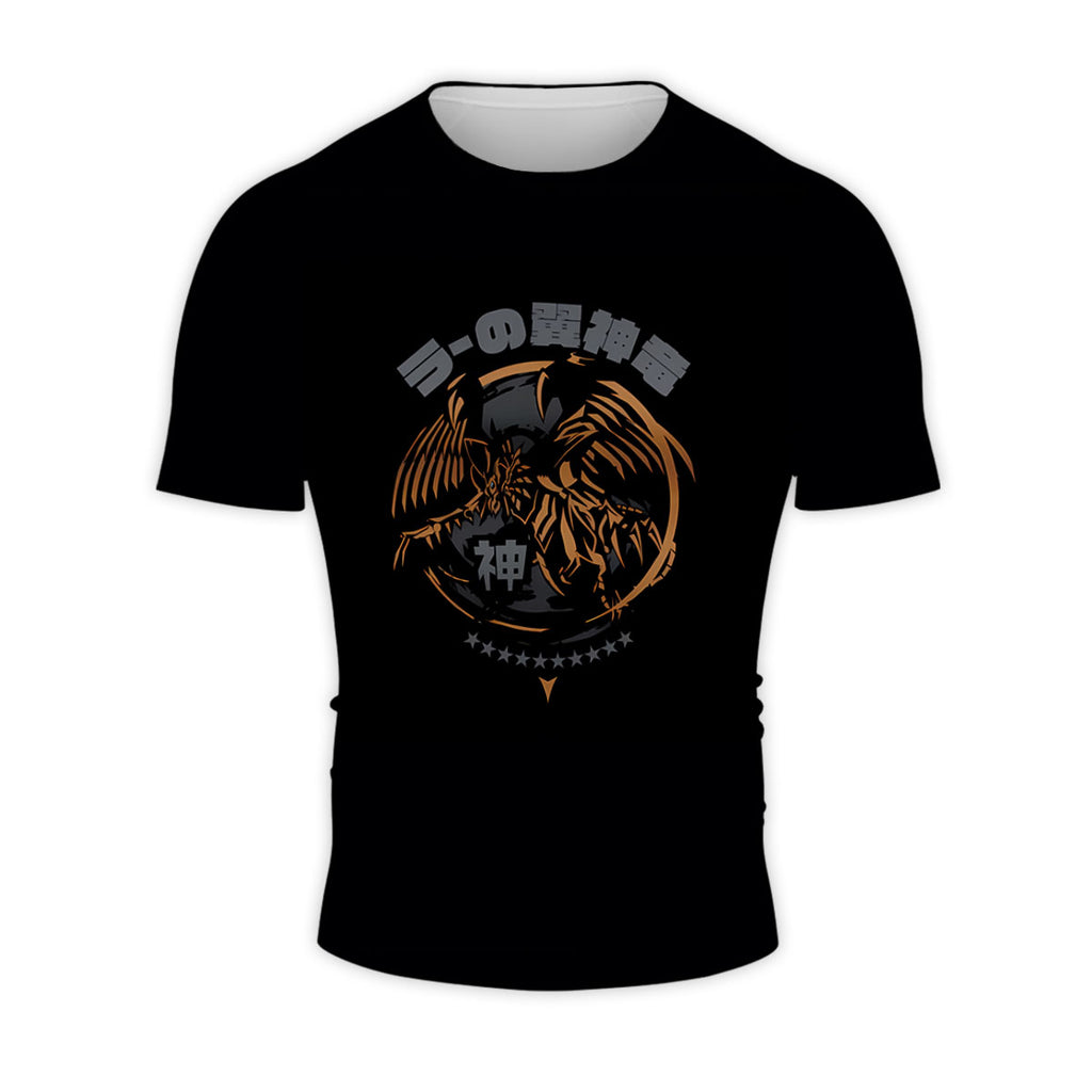 Yugioh The Winged Dragon Of Ra Black Emblem Symbol Anime Apparel