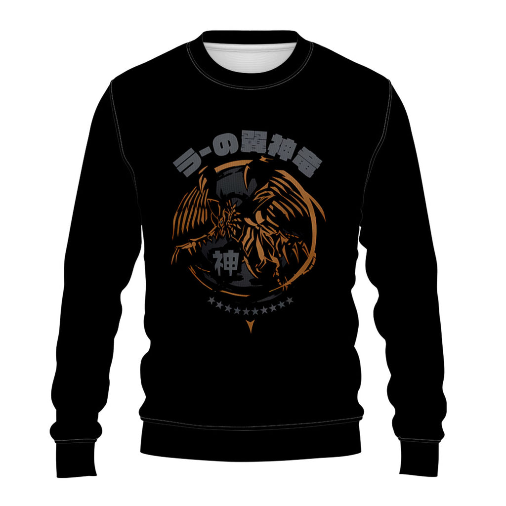 Yugioh The Winged Dragon Of Ra Black Emblem Symbol Anime Apparel
