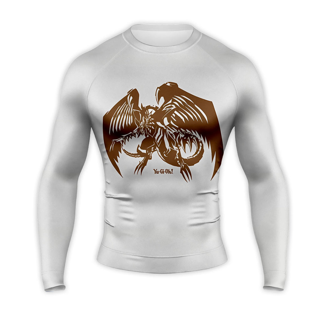 Yugioh Winged Dragon Of Ra Brown Outline Anime Apparel