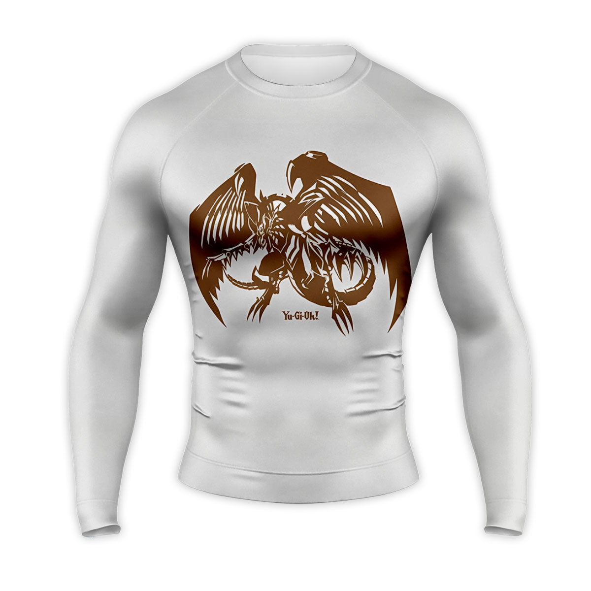 Yugioh Winged Dragon Of Ra Brown Outline Anime Apparel