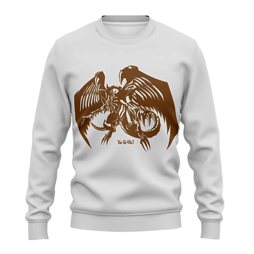 Yugioh Winged Dragon Of Ra Brown Outline Anime Apparel