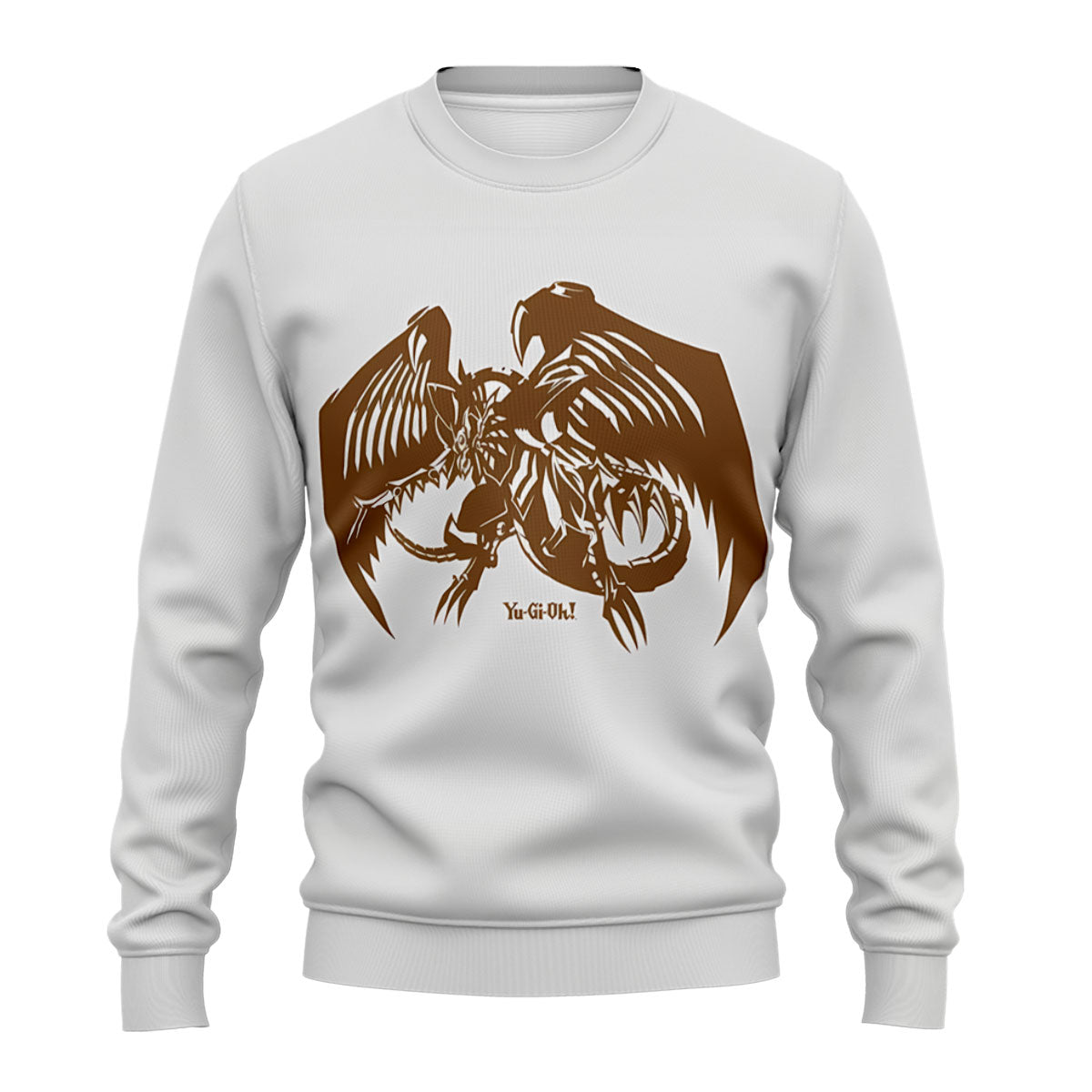 Yugioh Winged Dragon Of Ra Brown Outline Anime Apparel