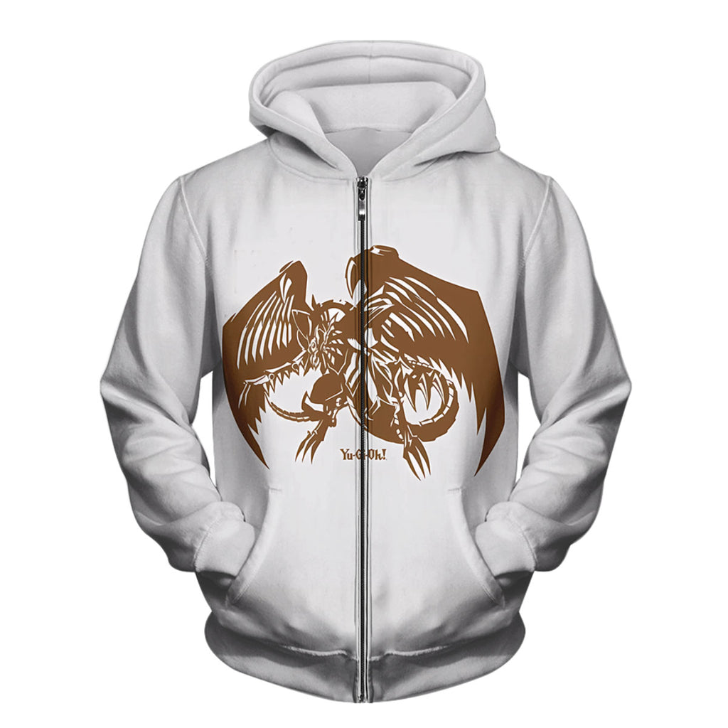 Yugioh Winged Dragon Of Ra Brown Outline Anime Apparel