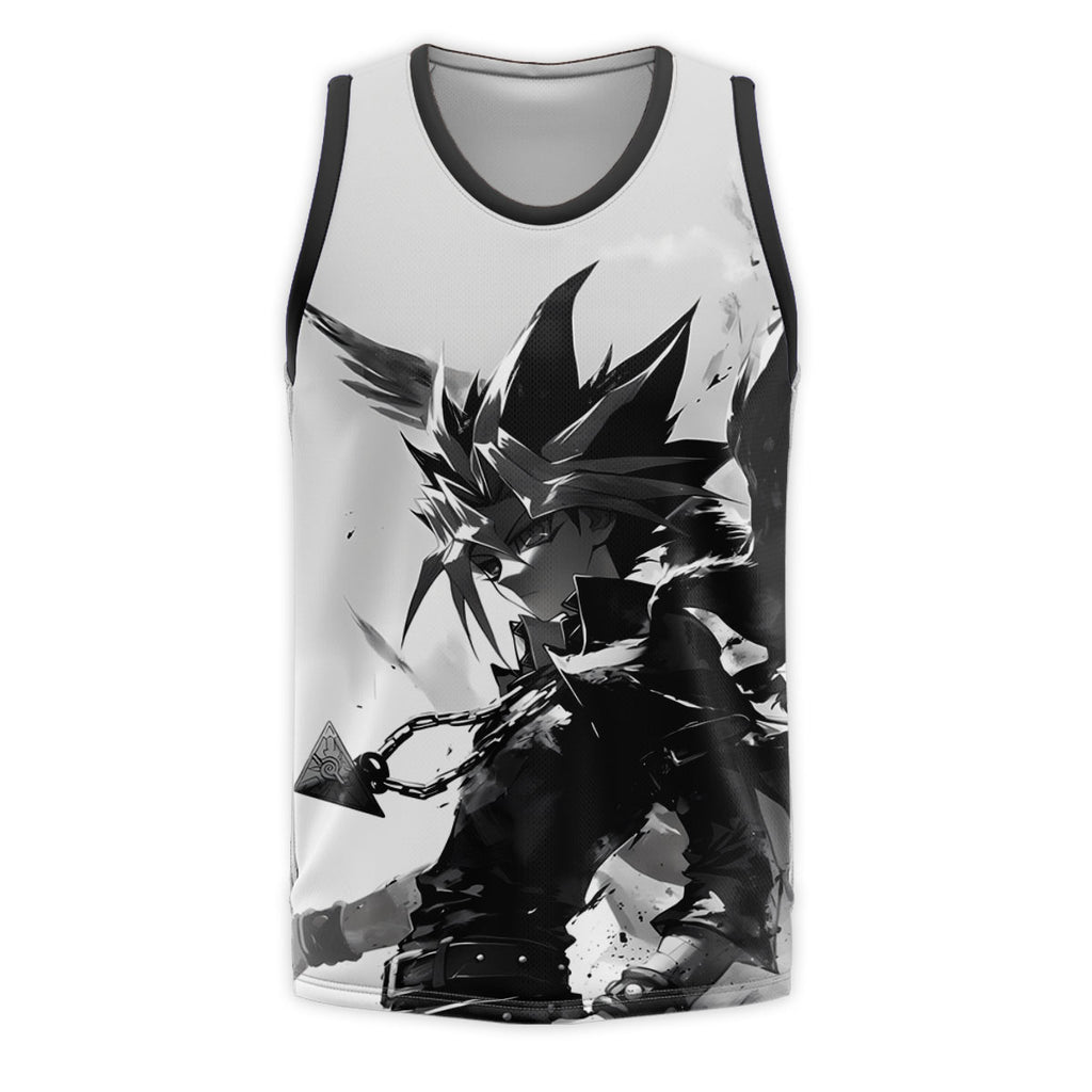Yugioh Yami Yugi And Crow Monochrome Battle Stance Anime Apparel