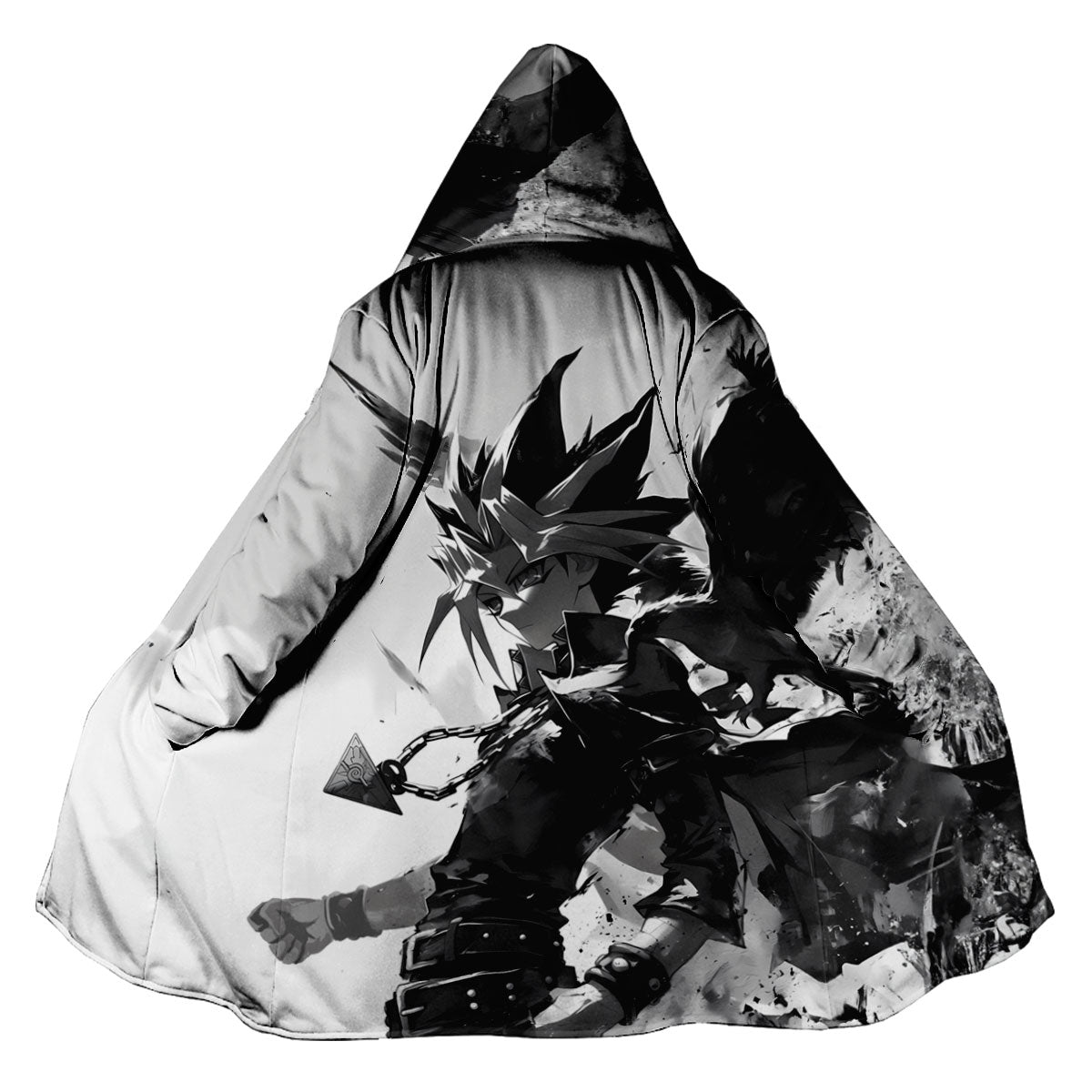 Yugioh Yami Yugi And Crow Monochrome Battle Stance Anime Apparel
