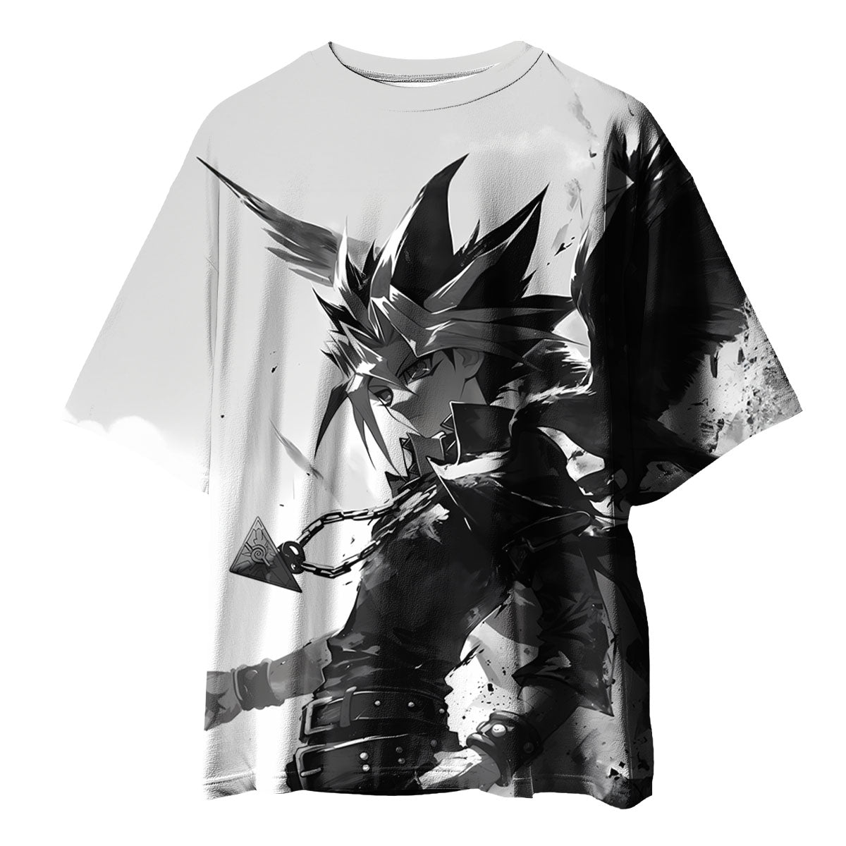 Yugioh Yami Yugi And Crow Monochrome Battle Stance Anime Apparel
