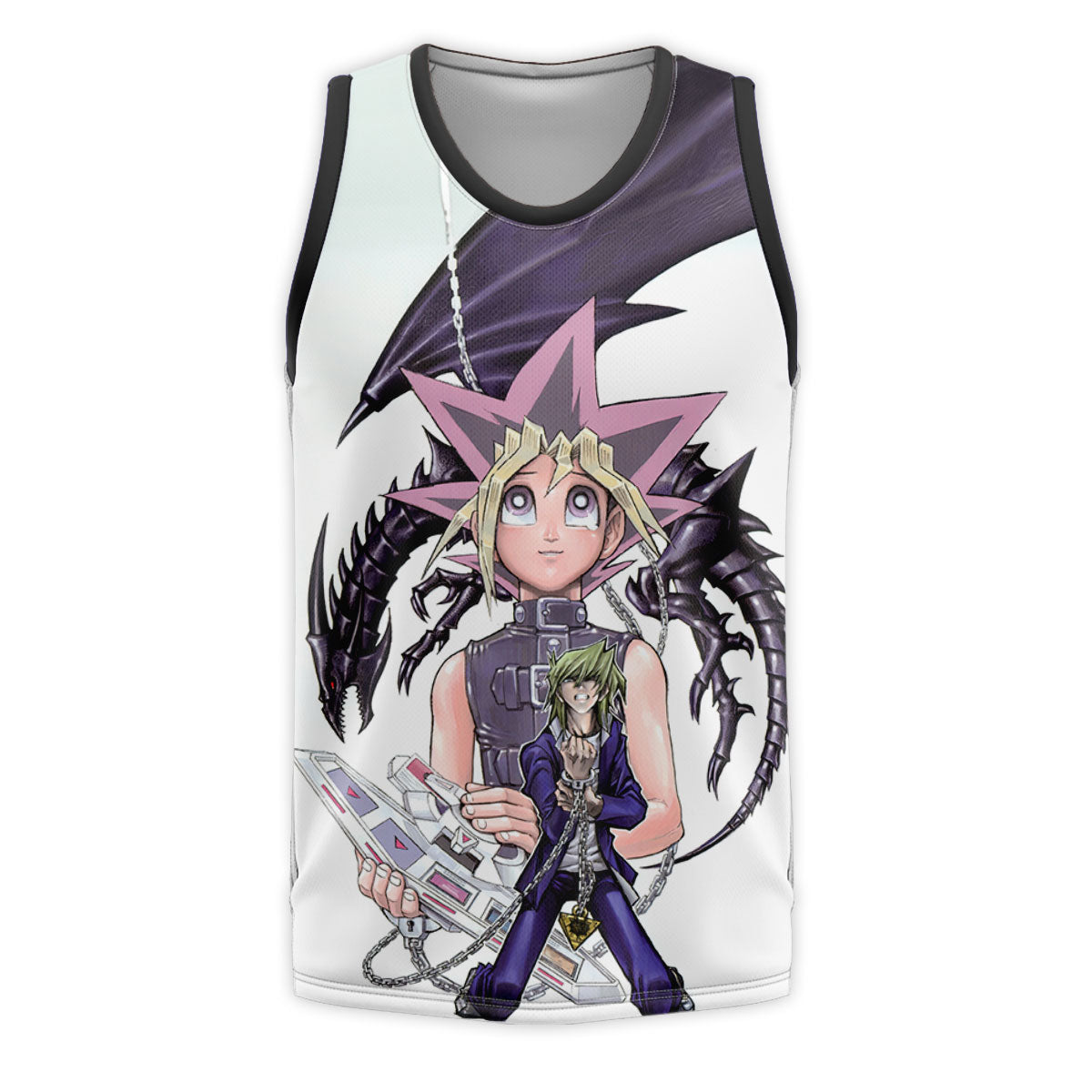 Yugioh Yami Yugi And Redeyes Black Dragon Jonouchi Anime Apparel
