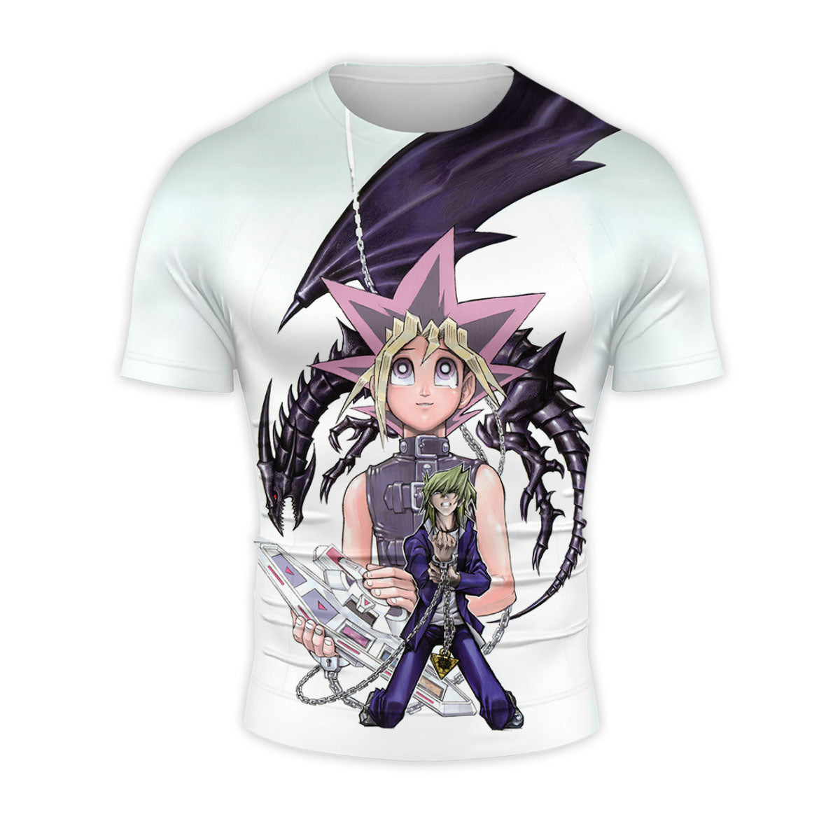 Yugioh Yami Yugi And Redeyes Black Dragon Jonouchi Anime Apparel