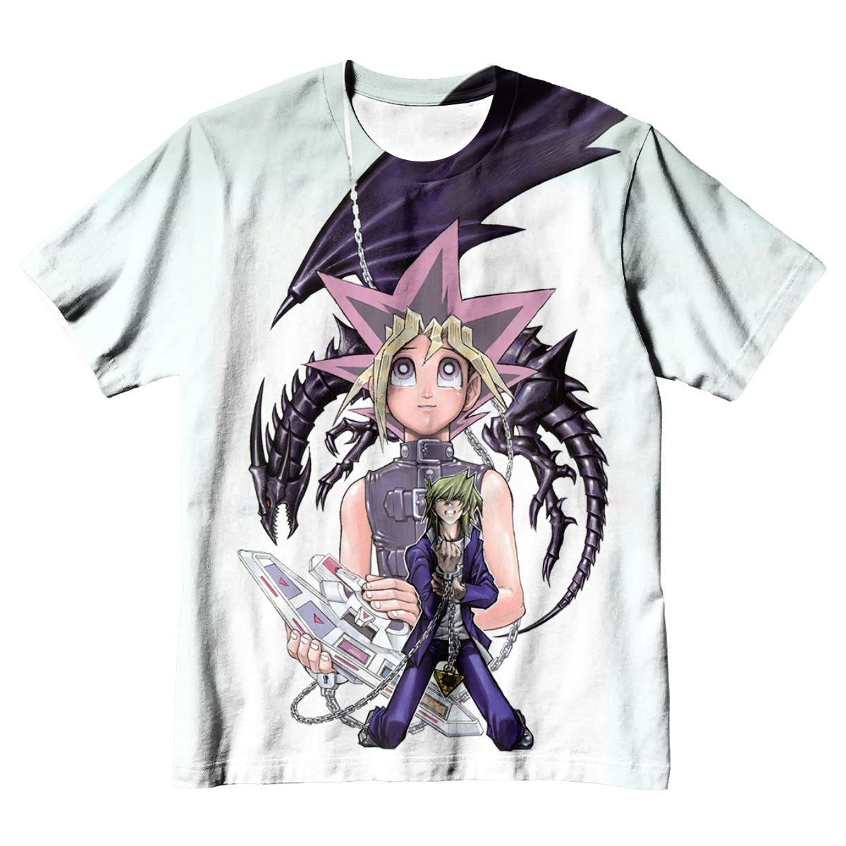 Yugioh Yami Yugi And Redeyes Black Dragon Jonouchi Anime Apparel