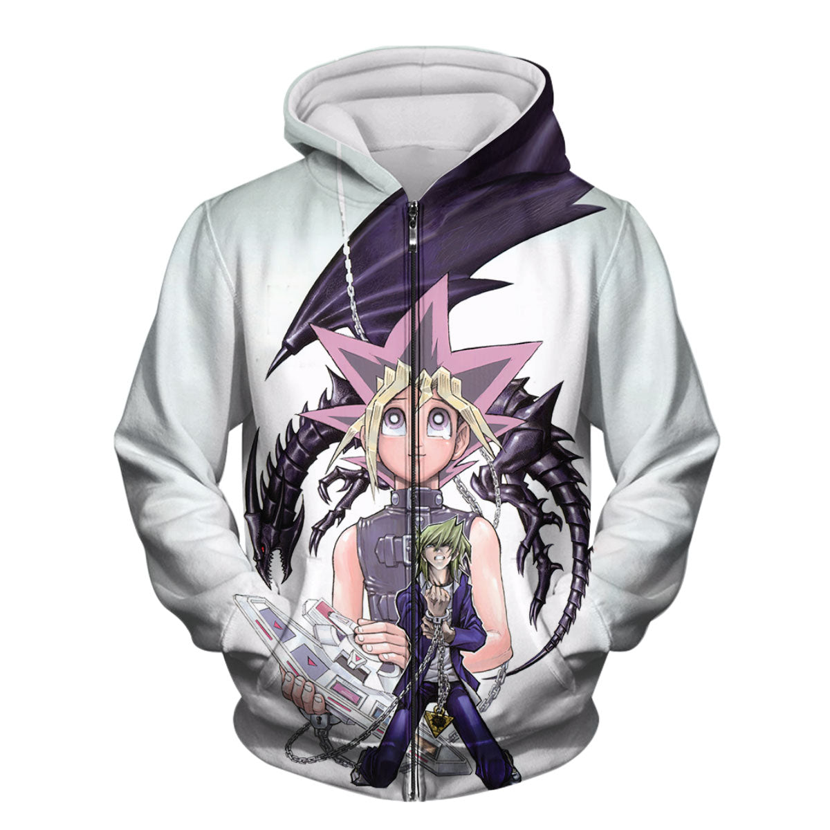 Yugioh Yami Yugi And Redeyes Black Dragon Jonouchi Anime Apparel