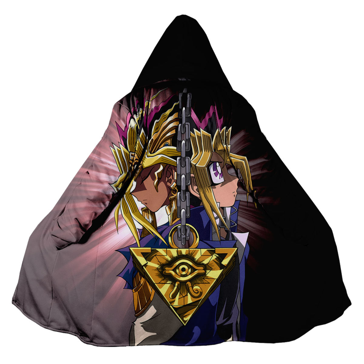 Yugioh Yami Yugi And Yugi Muto Confronting Each Other In Duel Anime Apparel