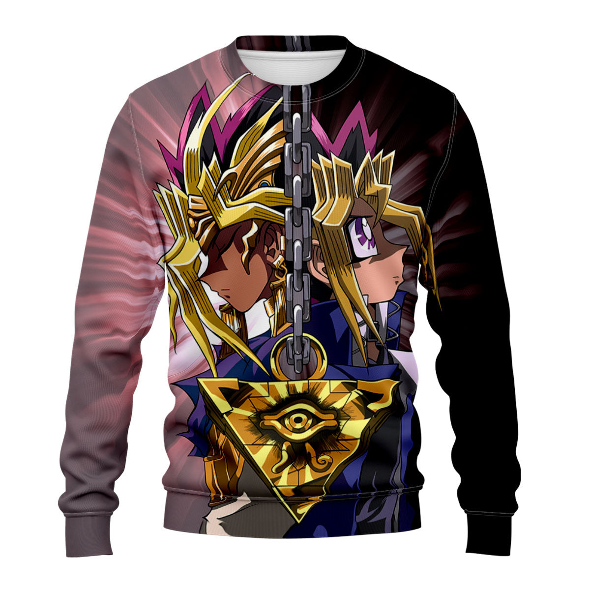 Yugioh Yami Yugi And Yugi Muto Confronting Each Other In Duel Anime Apparel