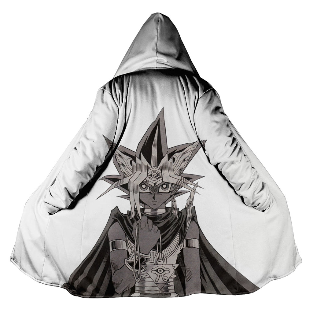 Yugioh Yami Yugi Black And White Manga Portrait Anime Apparel