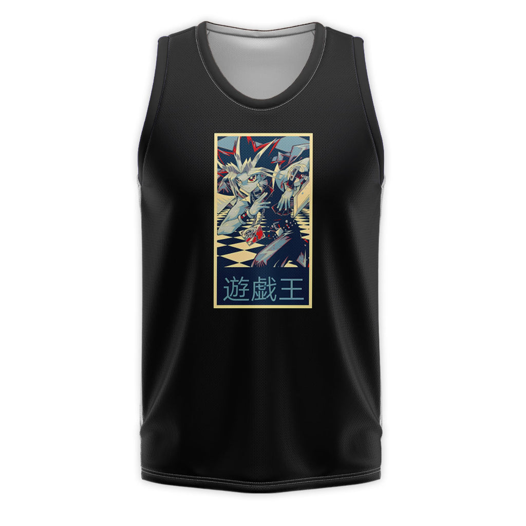 Yugioh Yami Yugi Blues Style Artwork Painting Anime Apparel