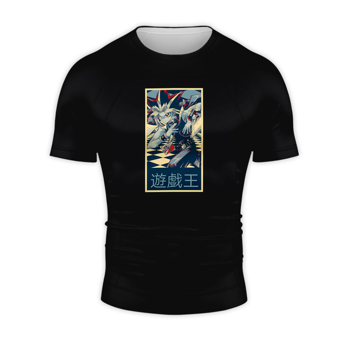Yugioh Yami Yugi Blues Style Artwork Painting Anime Apparel