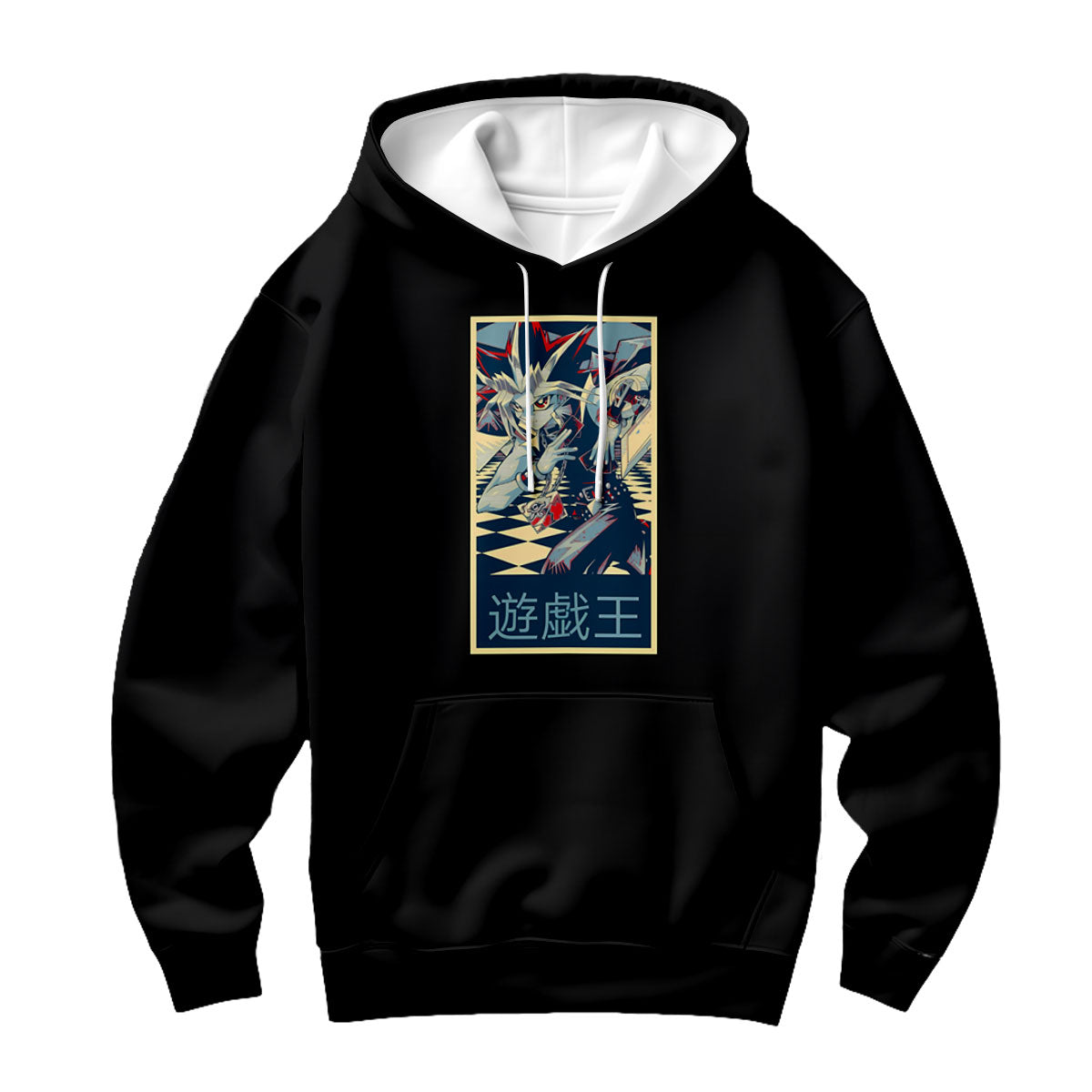 Yugioh Yami Yugi Blues Style Artwork Painting Anime Apparel