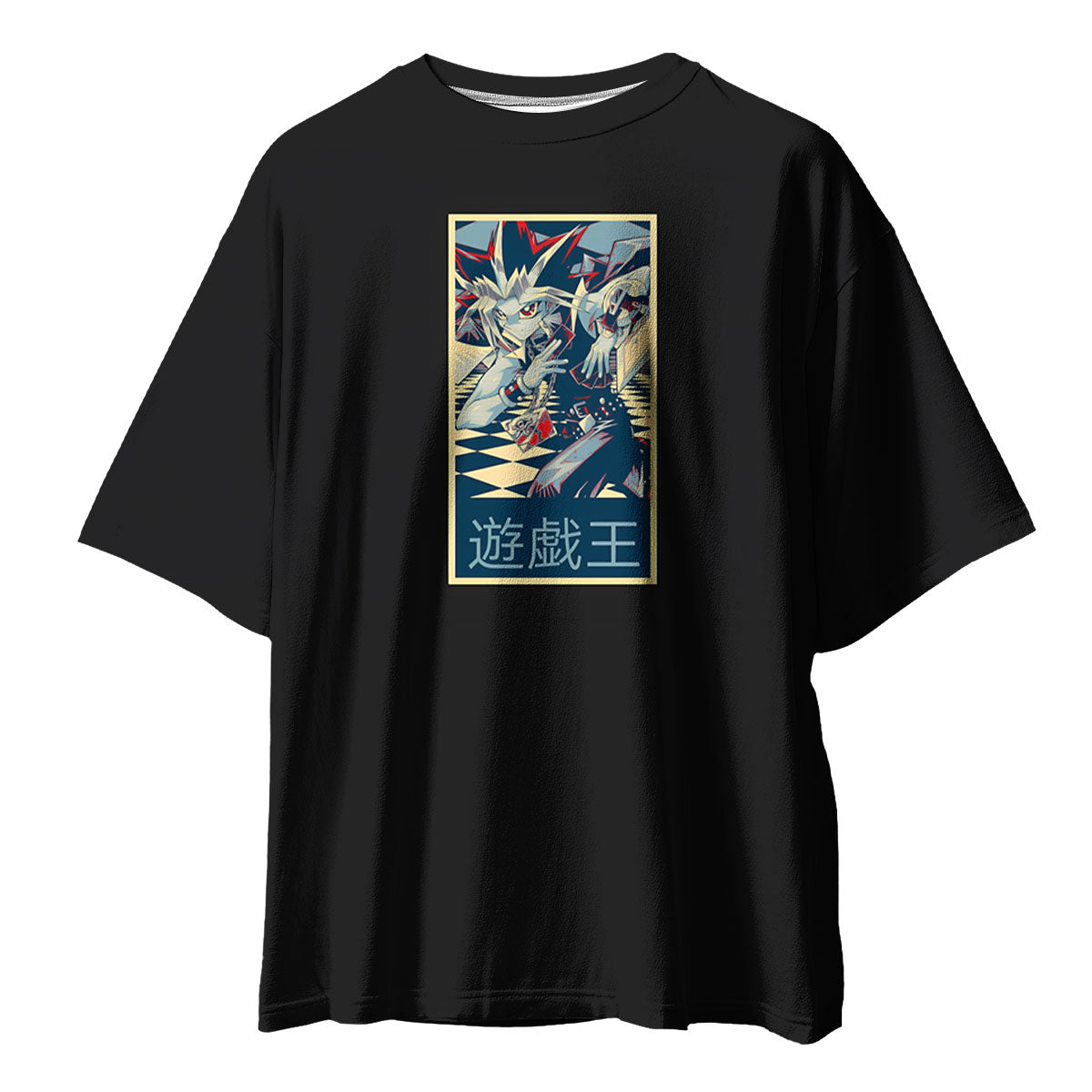 Yugioh Yami Yugi Blues Style Artwork Painting Anime Apparel